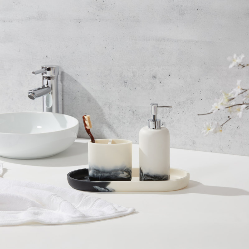 Ombre 3 pc Bath Accessory Set