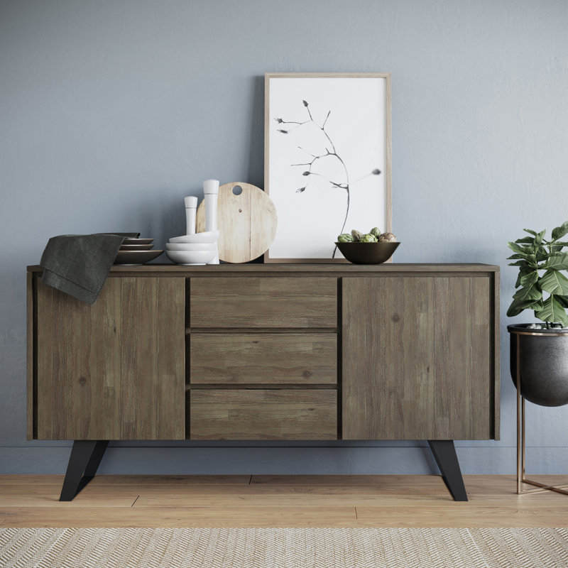 Lowry - Buffet buffet - Gris vieilli, Gris