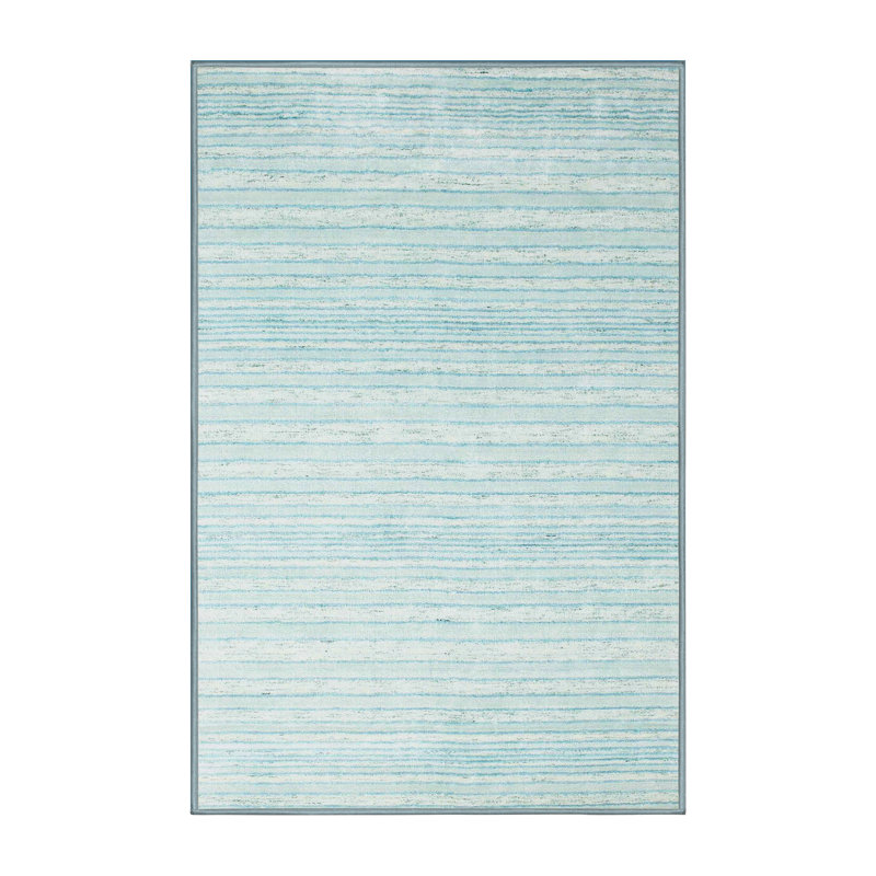 Tapis bleu Palmateer, Rectangle 8 pi x 10 pi