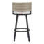 Tabouret de bar d'extérieur 31,1 po Midnight
