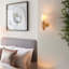 Jalynn Steel Candle Wall Light