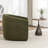 Swivel Accent Chair,Modern Comfy Round Barrel Chair With Upholstered,Fabric In Gray-1568361207