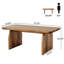 Table à thé de style moderne, table basse spacieuse, table d'ordinateur