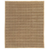 Interlace Hand Woven Silk and Wool Geometric Area Rug