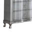 Commode double 6 tiroirs en bois massif avec miroir Catalinas