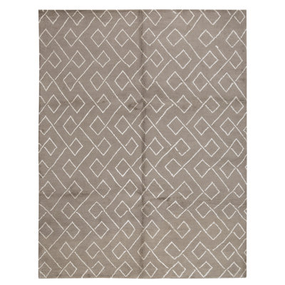 Tapis rectangulaire noué à la main