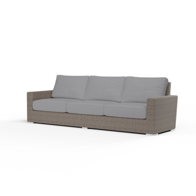 Coronado 107.80'' Wide Straight Patio Sofa with Sunbrella® Cushions