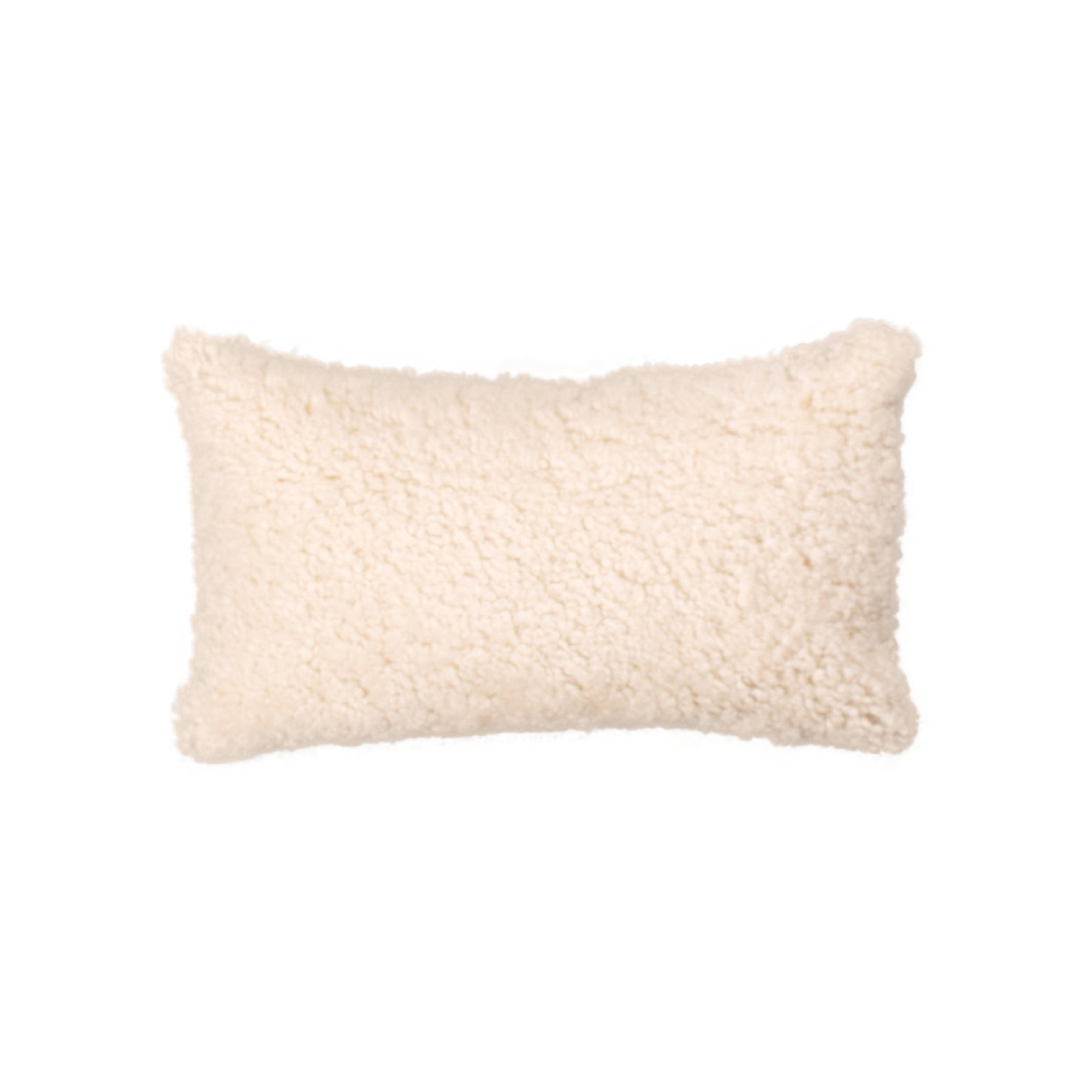 Crossbreed Moonlight Pillow, Rectangle, 12"H x 22.5"W, Off White