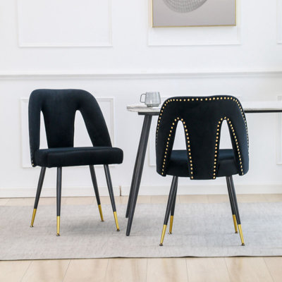 Hecht Fabric Upholstered Dining Chairs by Mercer41