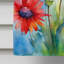 Gerbera dans un drapeau de maison aquarelle