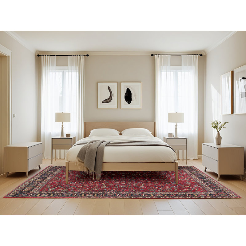Faraz Oriental Indoor Rug, Rectangle 5' x 8'