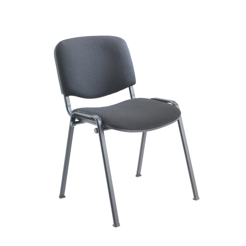 Nanami Waiting Room Chair, Black, Charcoal Pyra