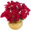 Plastic, Silk Artificial Arrangement in Pot-101685153