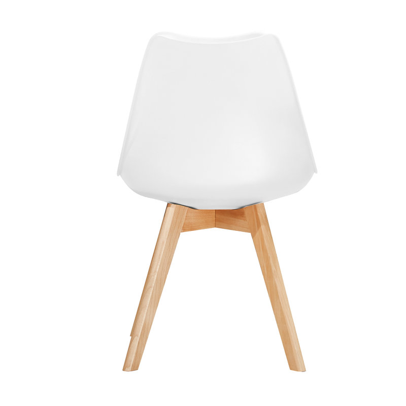 Croxley 116.84cm H Upholstered Side Chair, White