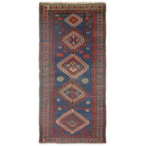 Vintage Worn One-of-a-Kind Runner 3'9" X 8' Area Rug