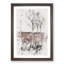 Row of Birch Trees - Picture Frame Painting Print-56853095-56853096