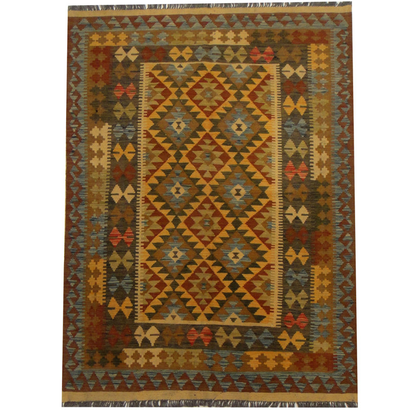 Tapis rouille fait à la main Azpeitia