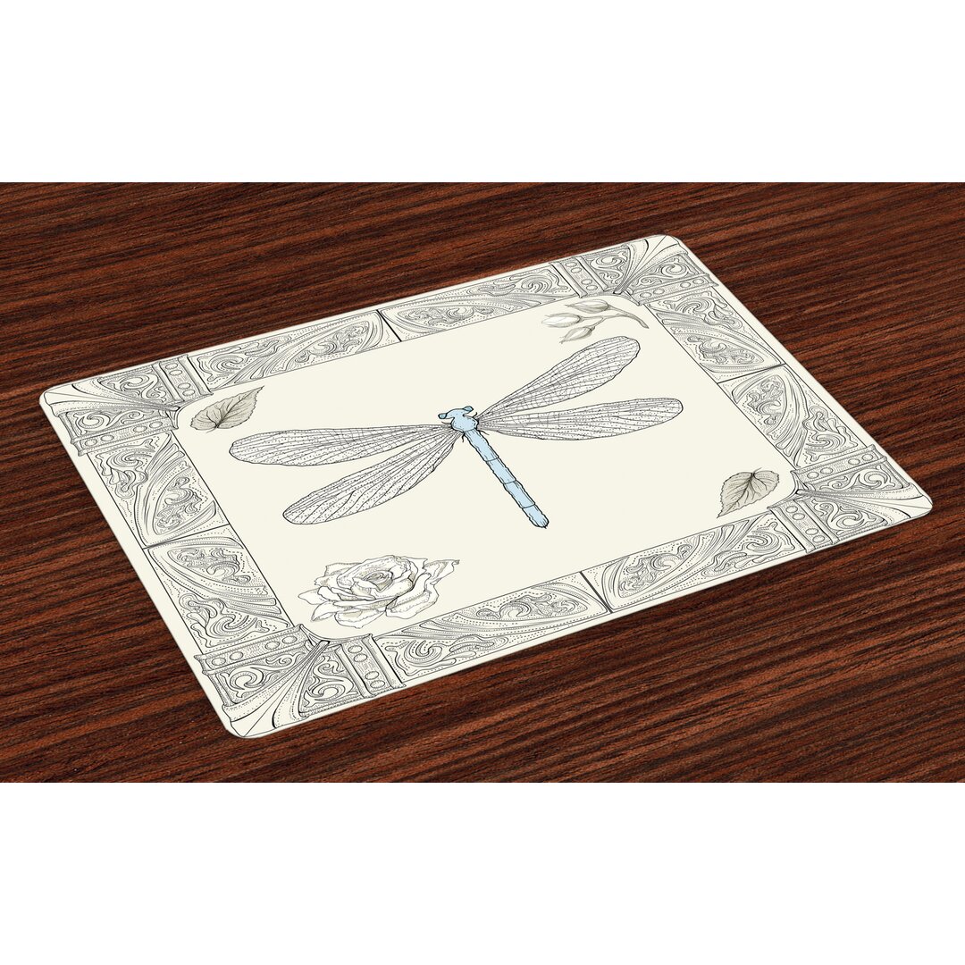 Tischset-Set Nesmith Dragonfly