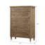 Commode 5 tiroirs Taupe