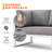 Outdoor Three-Seat Sofa