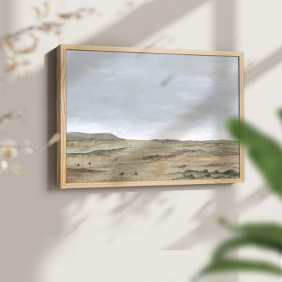 Arid Vista I -Framed Print - Restickable