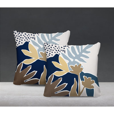 Polyester/Polyester Blend Throw Square Indoor/Outdoor