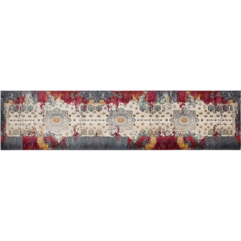 Zermeno Oriental Indoor Rug, Runner 2' x 5'9"
