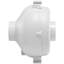 Ensemble de ventilateur de 4 po à 4,5 po pour système d'atténuation de radon et conduit en ligne silencieux de 260 pi³ / min