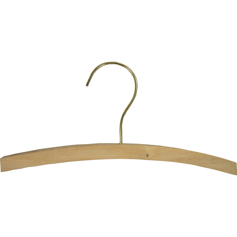Cintre pour enfants 10 "en bois brut, 25
