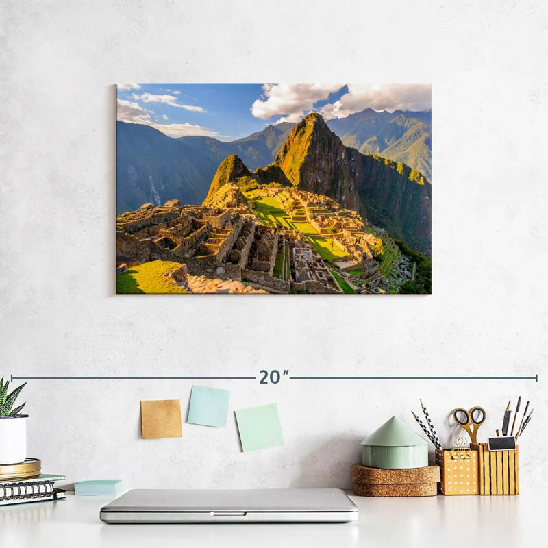 Lilie ensoleillée Machu Picchu, H 8 po x l 12 po