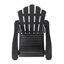 Chaise Adirondack pliante en bois massif Mobley-31470440