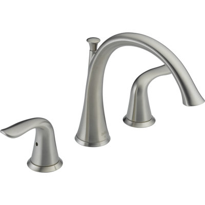 Lahara Double Handle Deck Mounted Roman Tub Faucet Trim