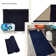 Anti Slip Soft Adjustable Size Navy Colour Rug for Indoor