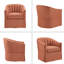 Fauteuil d'appoint pivotant avec jupe Solitude-1103863754