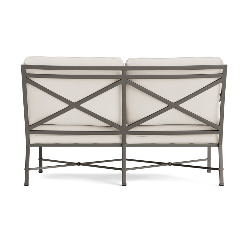 Venetian Outdoor 2 - Seat Loveseat, Fusion Natural, Mica