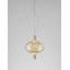Riflesso Suspension 1 Crystal Transparent Matt Gold 3 L2210 Ul-938725527-938725524