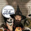 Figurine murale en bois Halloween