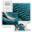 Yasmen Soft Absorbent Chenille Bath Rugs with Non-Slip Backing (Set of 2)-2040465414