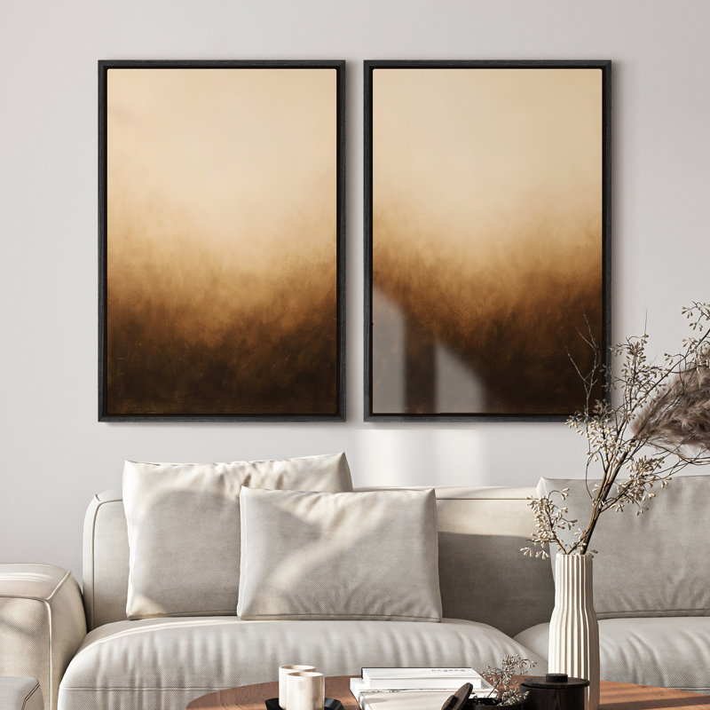 Art mural encadré sur toile, rétro muraux abstraits pour chambre à coucher, H 24 po x l 16 po, Noir