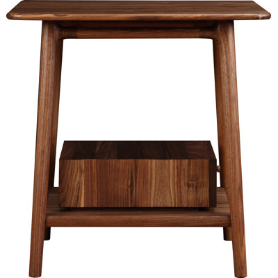 Walnut Grove Solid Wood End Table