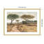 «Savanna Plain I» par Michael Willett, impression sur bois encadrée-109724780