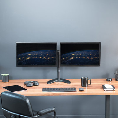 Support de bureau double