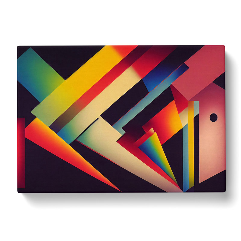 Hypnotic Modern Abstract Art - Wrapped Canvas, 40cm H x 60cm W x 3cm D