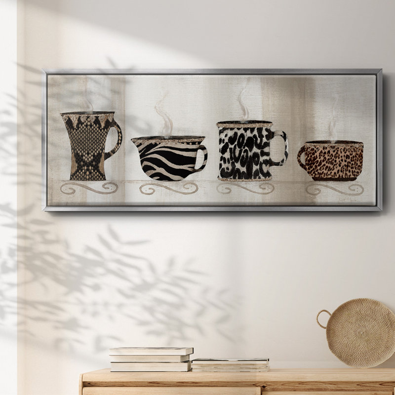 Coffee Skins II- Framed Canvas