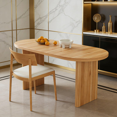Table de salle à manger avec rallonges amovibles 55,12 "à 70,87"