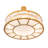 12 - Light Dimmable Drum Chandelier