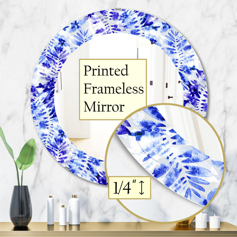 Miroir d'appoint Tropical Mood 4, H 31,5 po x l po