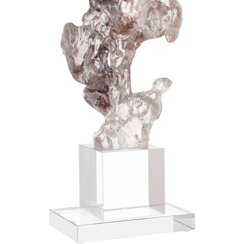 Faux Rock Crystal Medium Sculpture