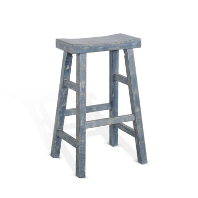 Anneliesa Solid Wood Counter Stool