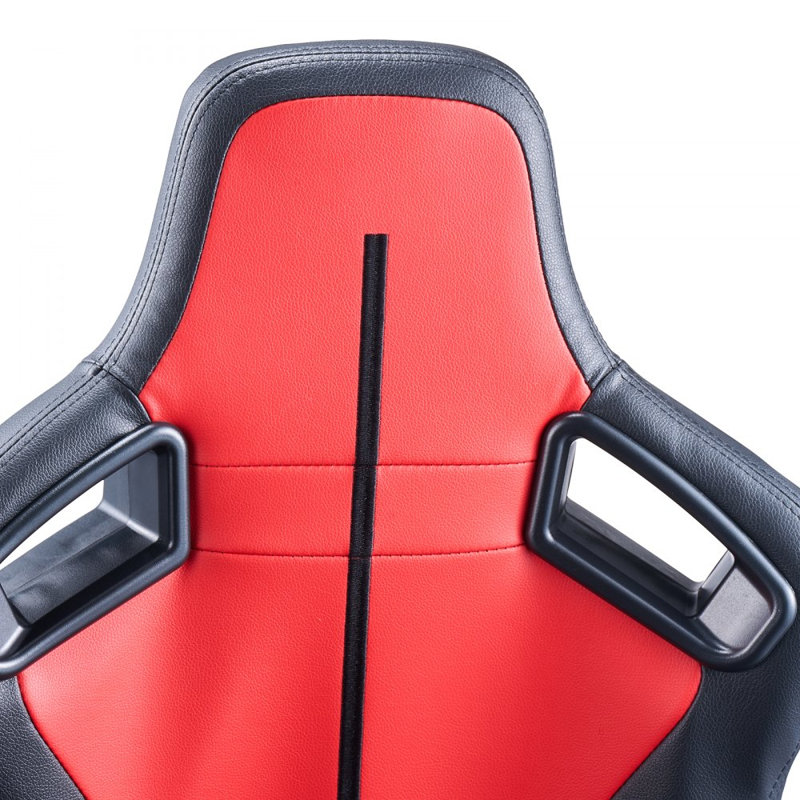 Racing Seat Adjustable Racing Chair with PVC Leather & Q235B Slider